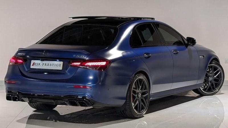 Used Mercedes E63S AMG Edition 2021 Blue Sedan