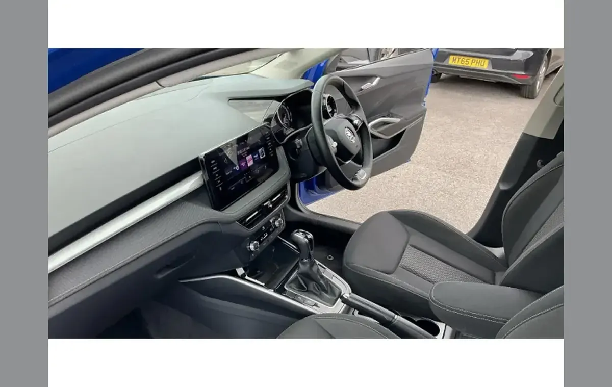 Used Skoda Fabia SE L 110 HP (80 kW) 2022 Blue Hatchback