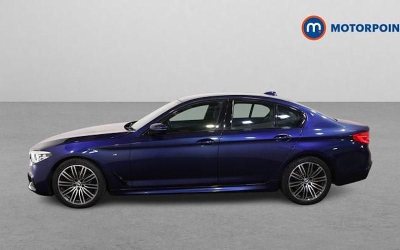 Used BMW 530 M Sport 265 HP (194 kW) 2020 Blue Sedan