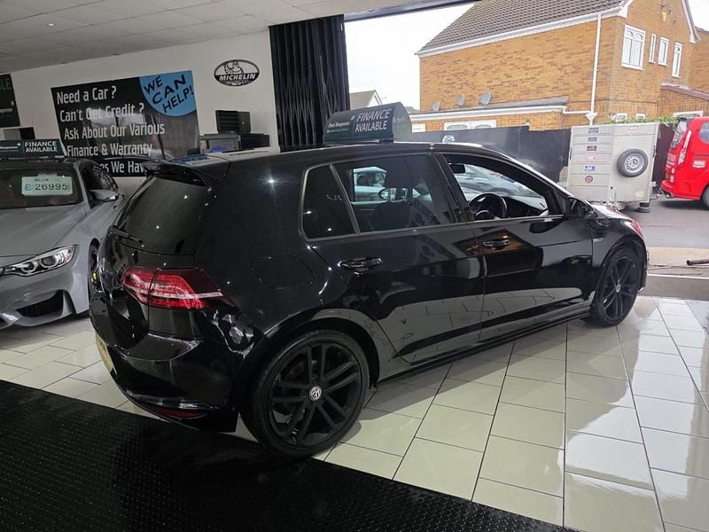 Used VW Golf VII GTD 2015 Black Hatchback