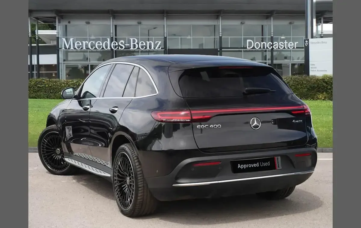 Used Mercedes EQC400 AMG Line Premium Plus 300 kW (408 HP) 2022 Black SUV