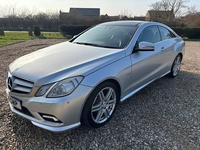 Used Mercedes E250 2010 Silver Coupe