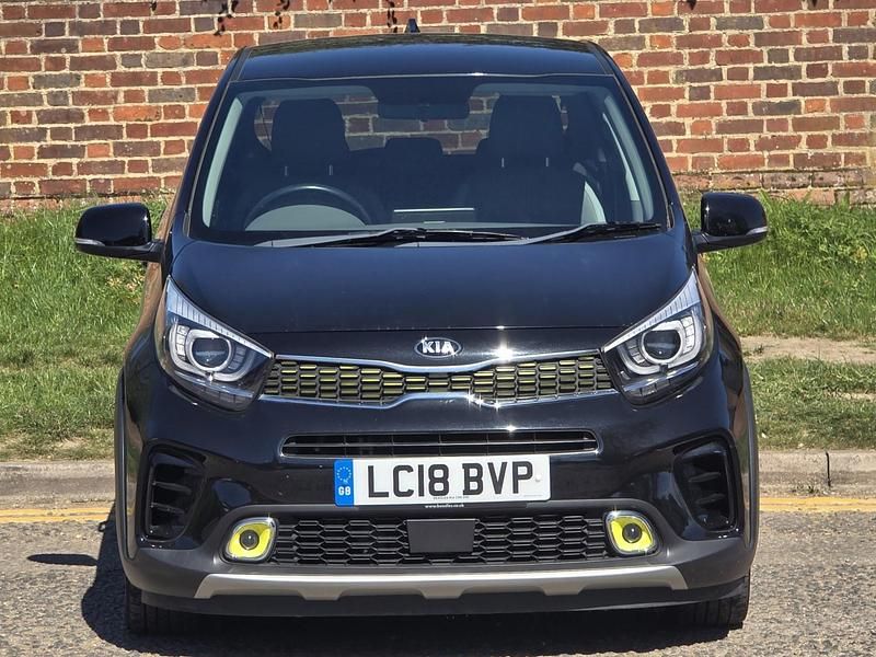 Used Kia Picanto X-Line 84 HP (61 kW) 2018 Black Hatchback