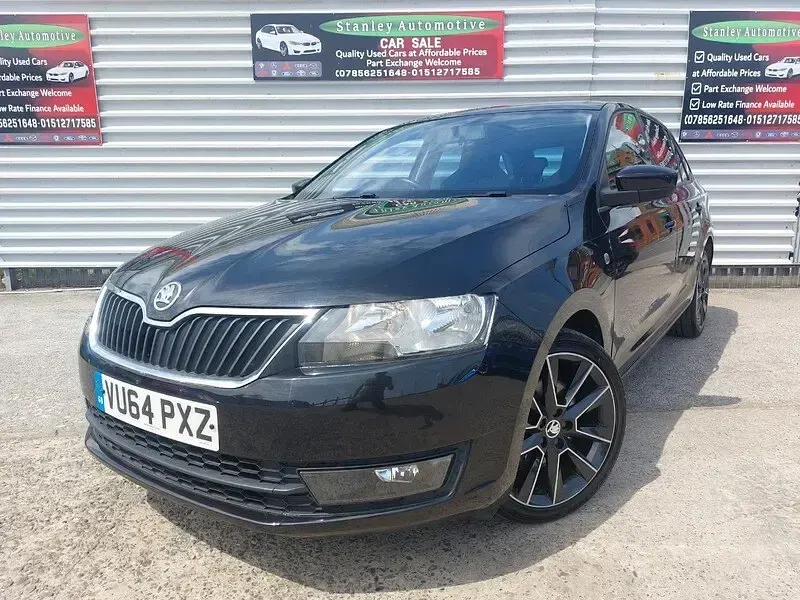 Used Skoda Rapid 2014 Black Hatchback