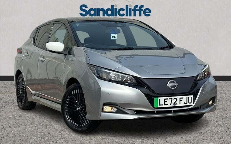 Silver Used 2022 Nissan Leaf N-Connecta Hatchback | £10,950 (Fair price) - Image 1/4