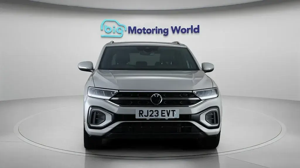 Begagnad VW T-Roc R-line 150 HK (110 kW) 2023 Grå SUV