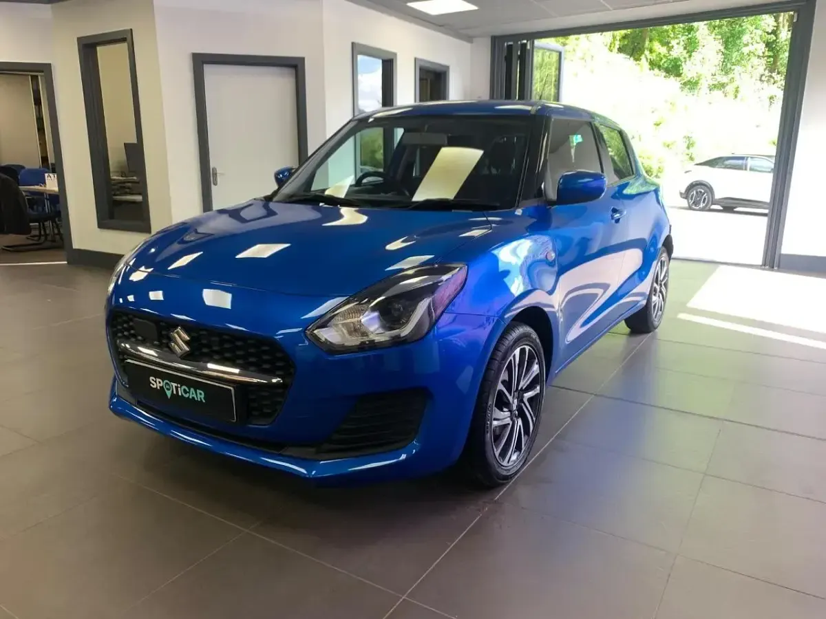 Used Suzuki Swift SZ-L 82 HP (60 kW) 2021 Blue Hatchback