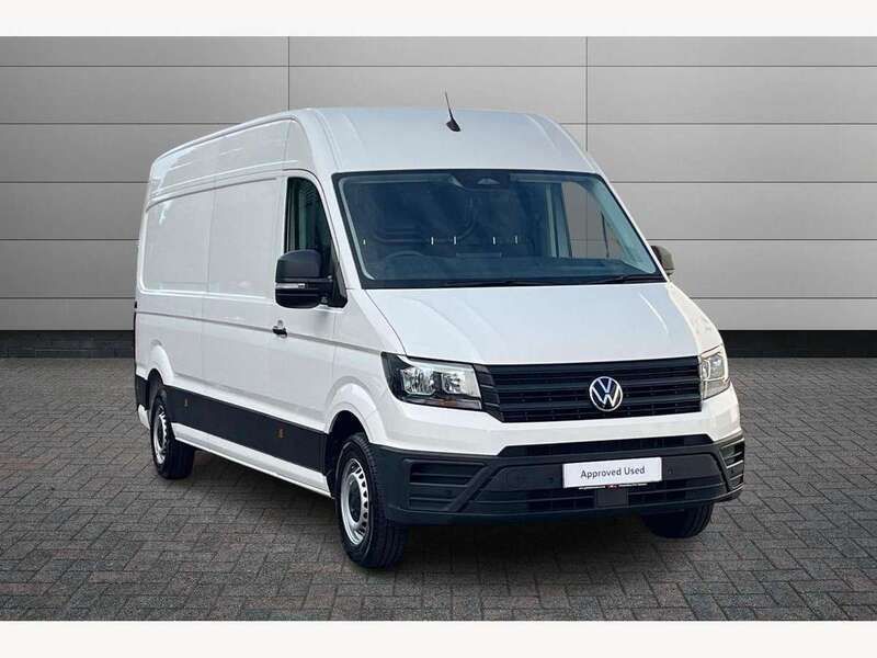 White Used 2024 VW Crafter Van | £29,952 (A bit pricey) - Image 1/4