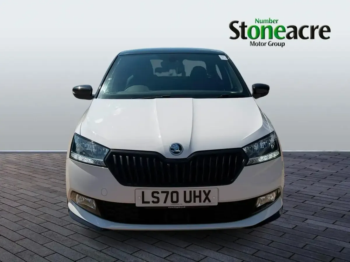 Used Skoda Fabia Monte Carlo 110 HP (80 kW) 2020 White Hatchback