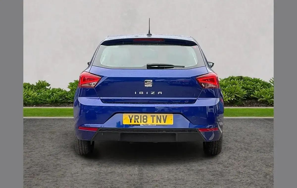 Used Seat Ibiza SE Technology 73 HP (53 kW) 2018 Blue Hatchback