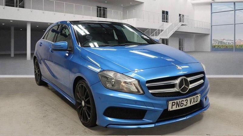 Used Mercedes A220 AMG 2013 Blue Hatchback