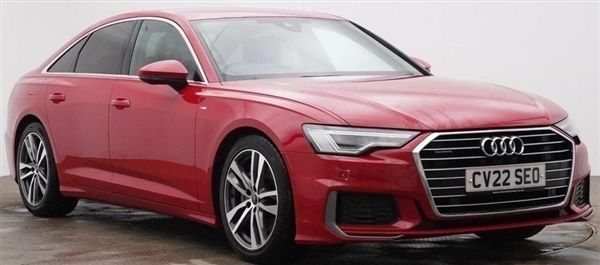 Red Used 2022 Audi A6 S-Line Sedan | £35,880 - Image 1/1