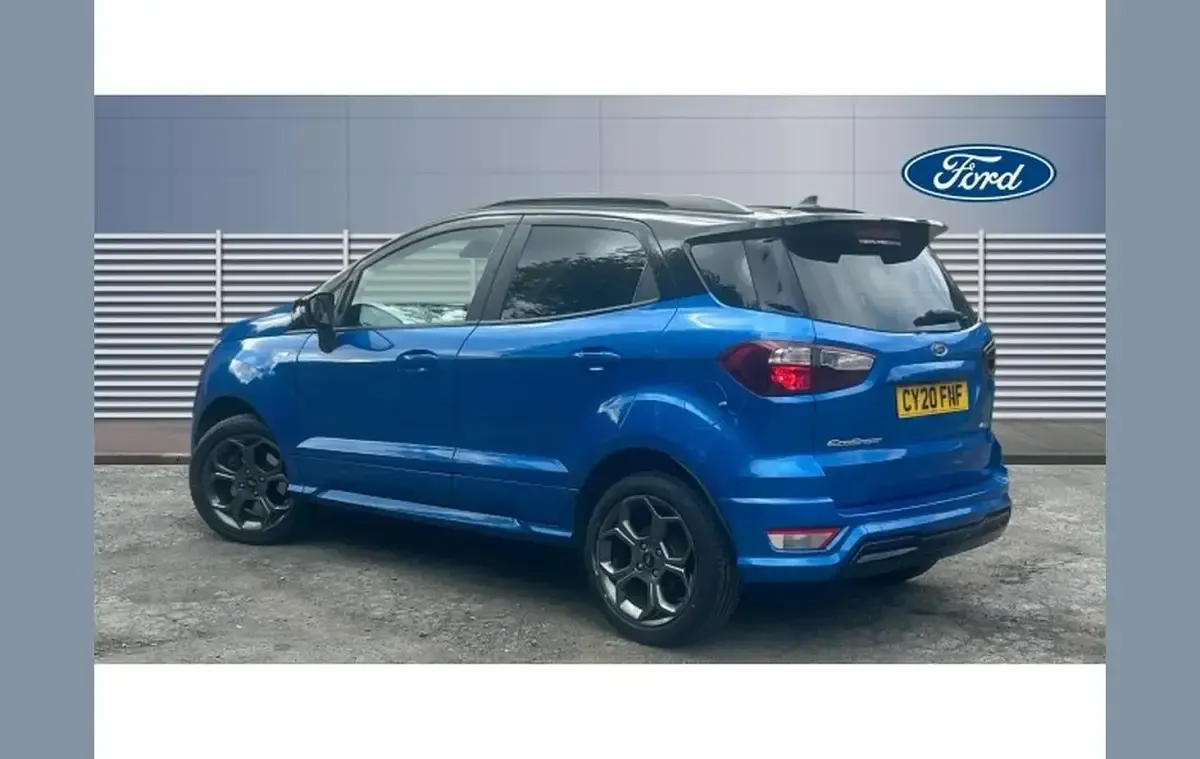 Used Ford Ecosport ST-Line 125 HP (91 kW) 2020 Blue SUV
