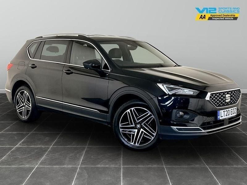 Black Used 2020 Seat Tarraco XCELLENCE SUV | £16,995 (Fair price) - Image 1/2