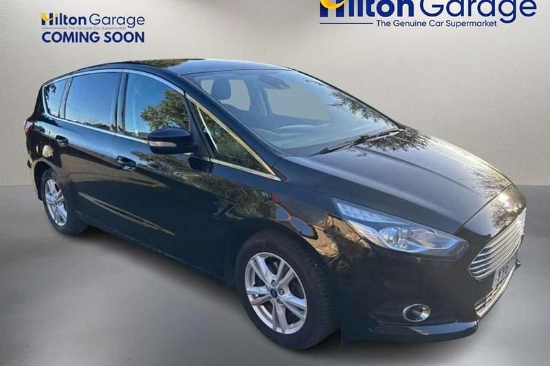 Used Ford S-MAX Titanium 150 HP (110 kW) 2017 Black MPV