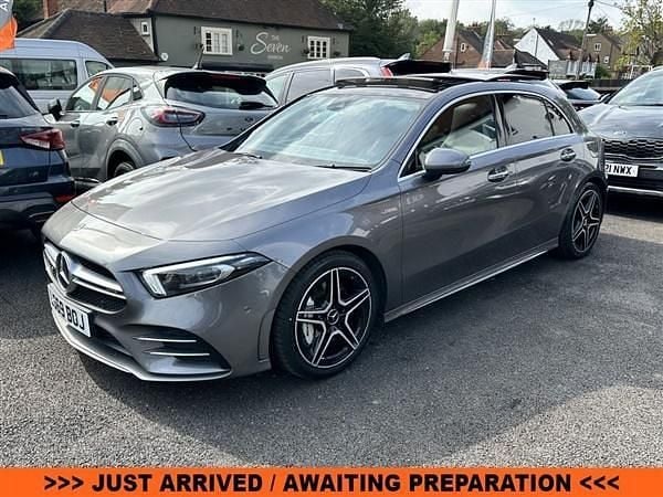 Grey Used 2019 Mercedes A35 AMG Premium Plus Hatchback | £24,990 (Good price) - Image 1/4