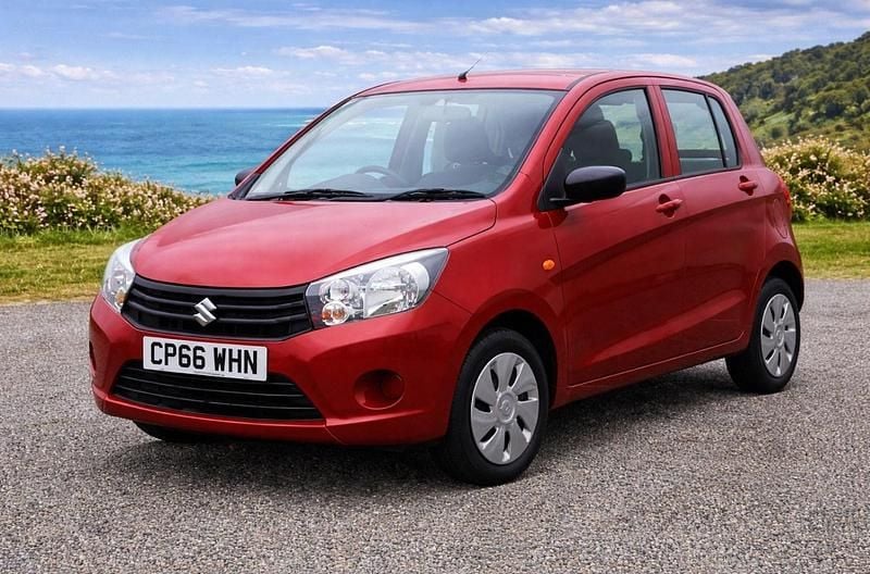 Used Suzuki Celerio 68 HP (50 kW) 2017 Red Hatchback