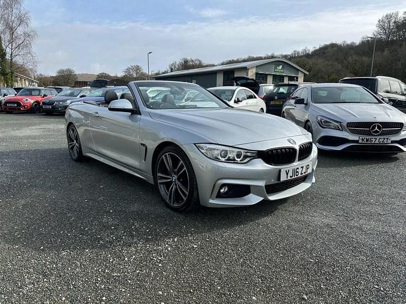 Used BMW 420 M Sport 190 HP (139 kW) 2016 Silver Cabriolet