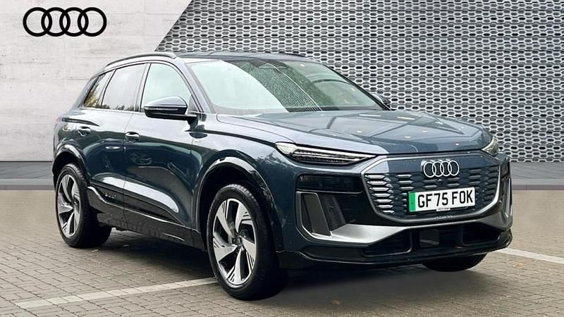 Used Audi Q6 e-tron S-Line 225 kW (306 HP) 2025 Blue SUV