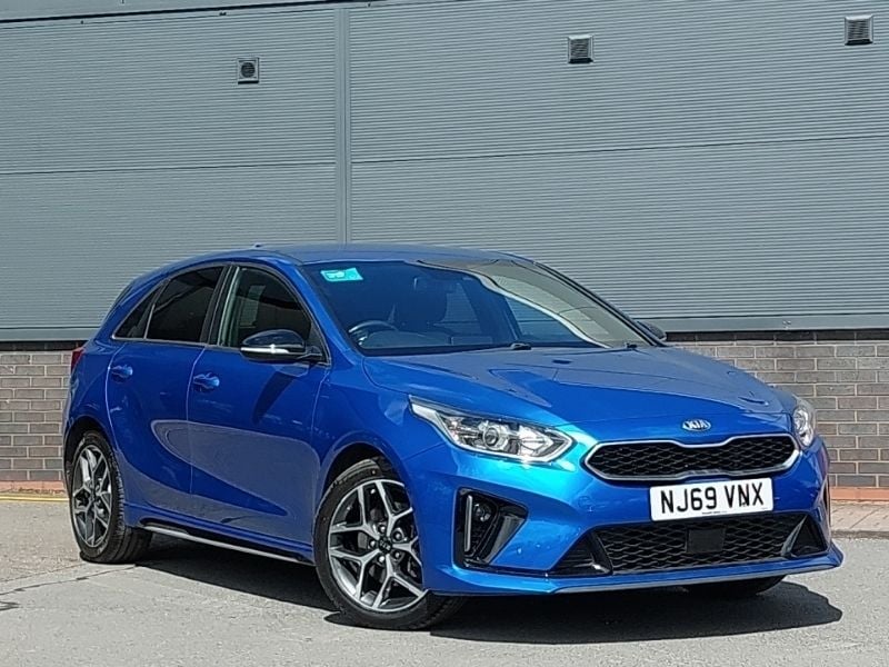 Blue Used 2019 Kia Ceed GT-Line Hatchback | £13,998 (Fair price) - Image 1/4