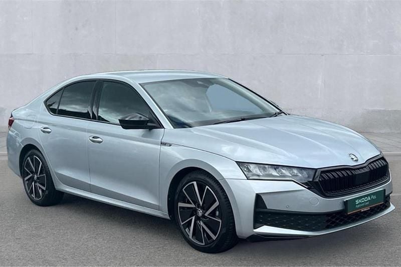 Silver Used 2024 Skoda Octavia SportLine Hatchback | £25,490 - Image 1/4