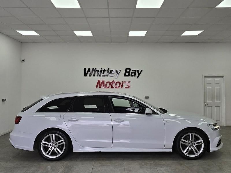 Used Audi A6 S-Line 190 HP (139 kW) 2018 White Estate
