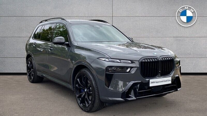 Grey Used 2023 BMW X7 M Sport SUV | £65,627 (A bit pricey) - Image 1/4