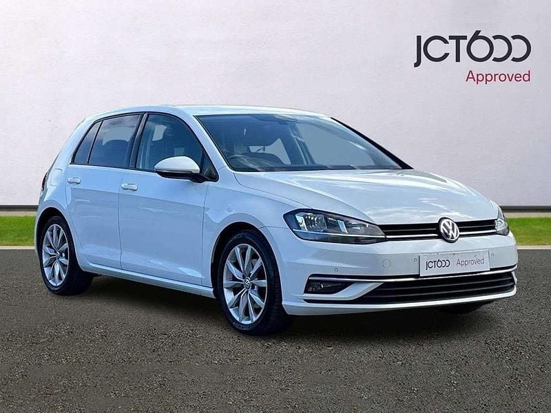 White Used 2018 VW Golf VII GT Hatchback | £11,000 (Good price) - Image 1/4