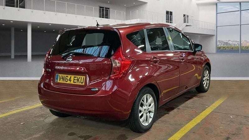 Used Nissan Note Acenta Premium 90 HP (66 kW) 2014 Red MPV