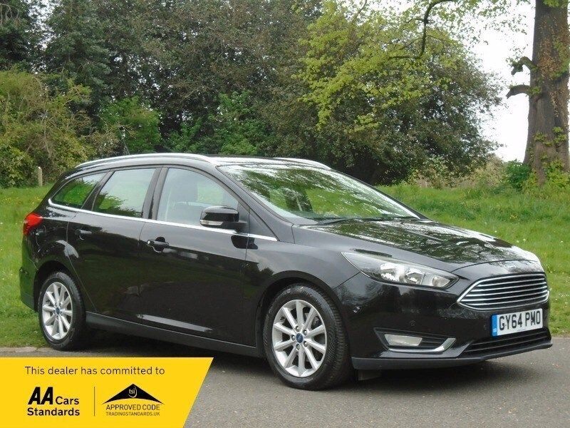 Black Used 2014 Ford Focus Titanium Hatchback | £6,795 (Fair price) - Image 1/3