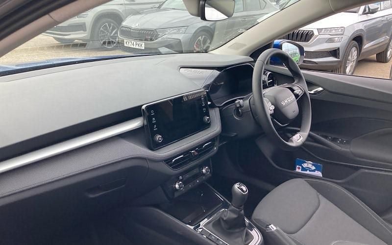 New Skoda Fabia SE 95 HP (69 kW) 2025 Blue Hatchback