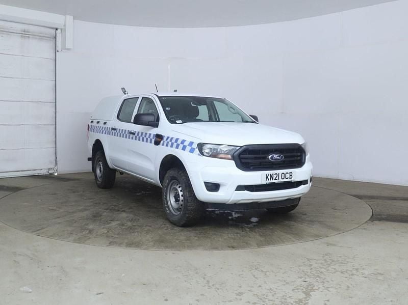 White Used 2021 Ford Ranger XL Pickup | £13,490 (Fair price) - Image 1/4