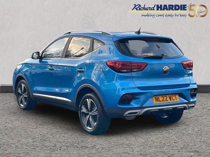 Used MG ZS Excite 109 HP (80 kW) 2022 Blue SUV
