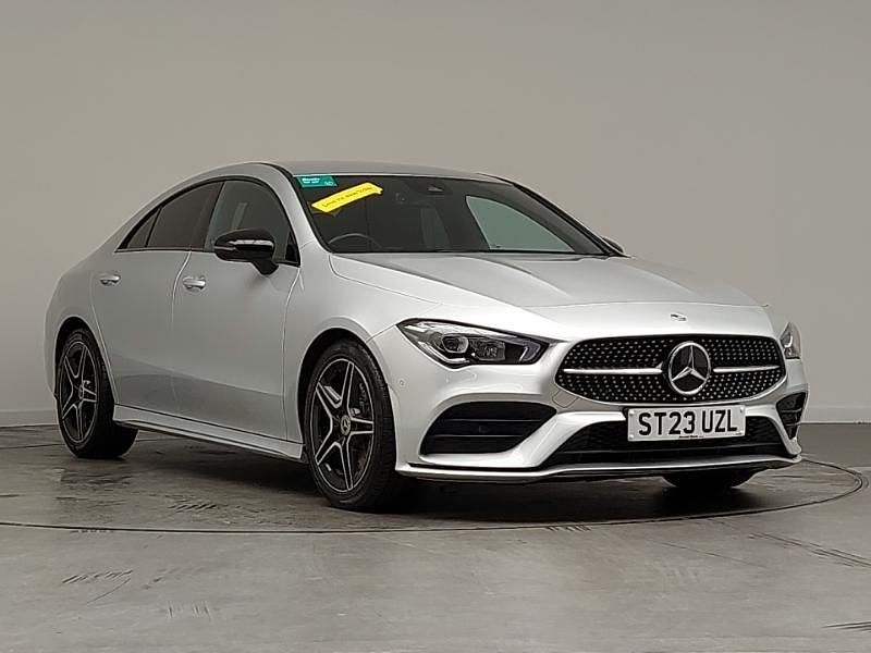 Silver Used 2023 Mercedes CLA220 Executive Sedan | £28,998 (Fair price) - Image 1/4