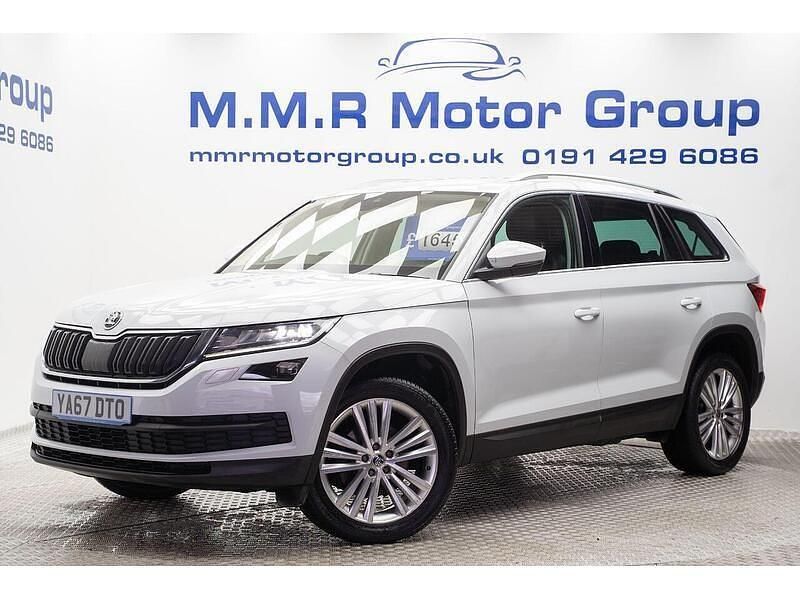 Used Skoda Kodiaq 150 HP (110 kW) 2017 White SUV