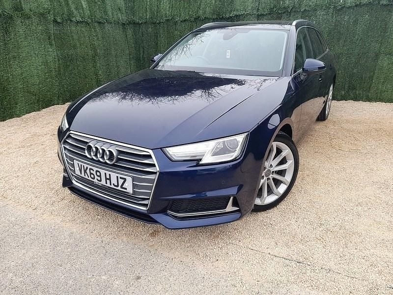 Used Audi A4 Sport 150 HP (110 kW) 2019 Blue Estate