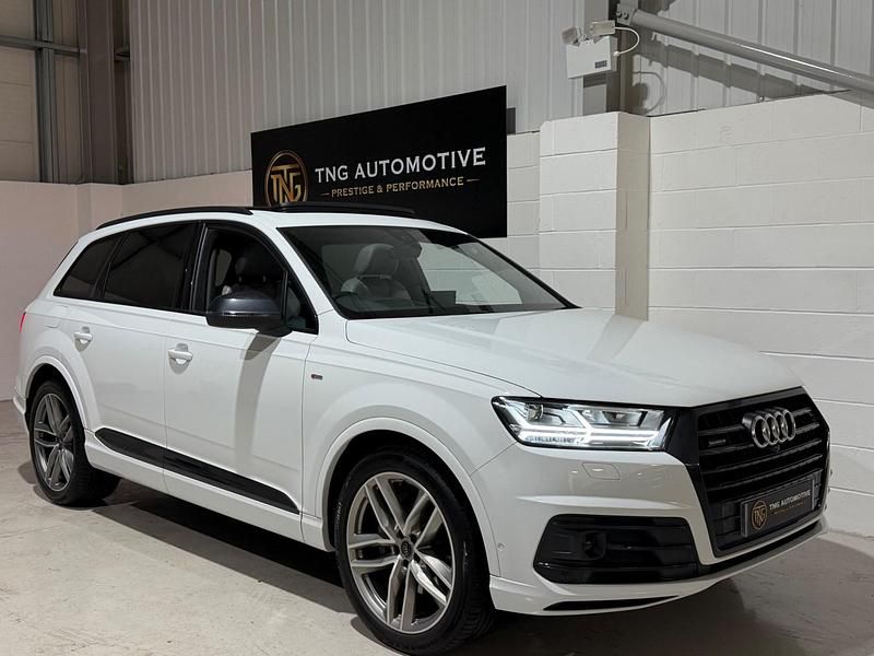 Used Audi Q7 S-Line 272 HP (200 kW) 2017 White SUV