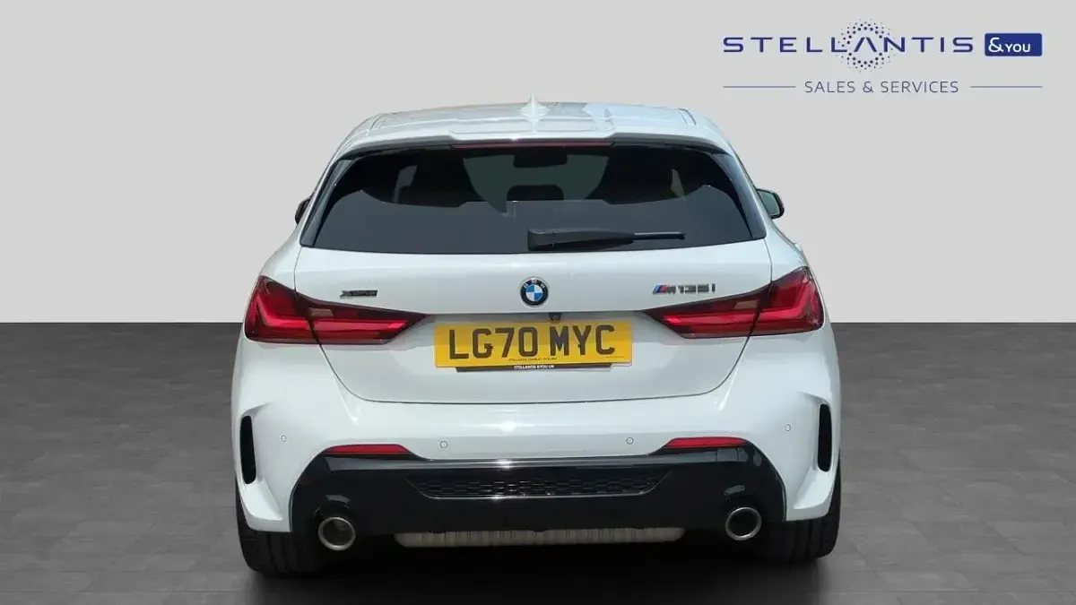 Used BMW M135 Comfort Edition 302 HP (222 kW) 2020 White Hatchback