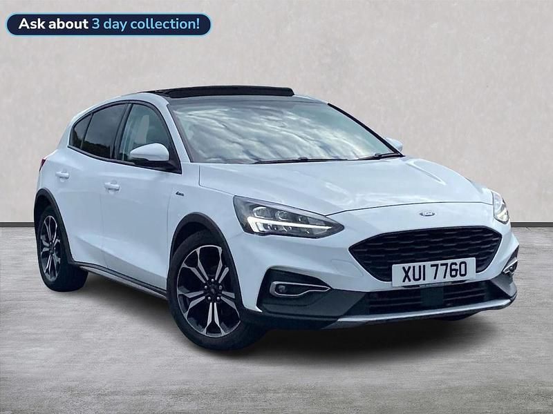 White Used 2020 Ford Focus Active X Hatchback | £12,899 (Good price) - Image 1/4