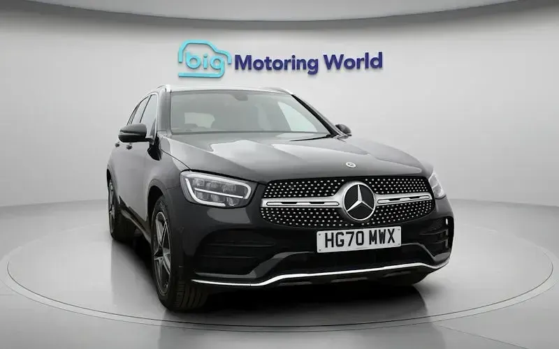 Used Mercedes GLC220 AMG line 194 HP (142 kW) 2021 Black SUV