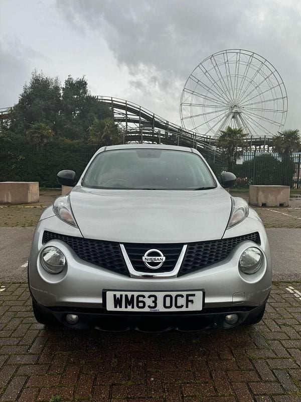 Used Nissan Juke N-TEC 2014 Silver SUV