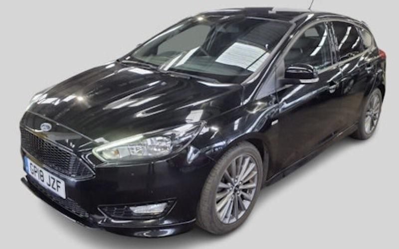 Used Ford Focus ST-Line 140 HP (102 kW) 2017 Black Hatchback