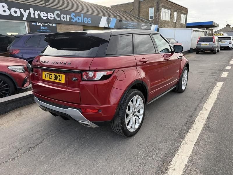 Used Land Rover Range Rover evoque Dynamic 2013 Red SUV