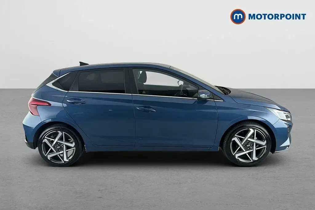 Used Hyundai i20 Premium 2025 Blue Hatchback