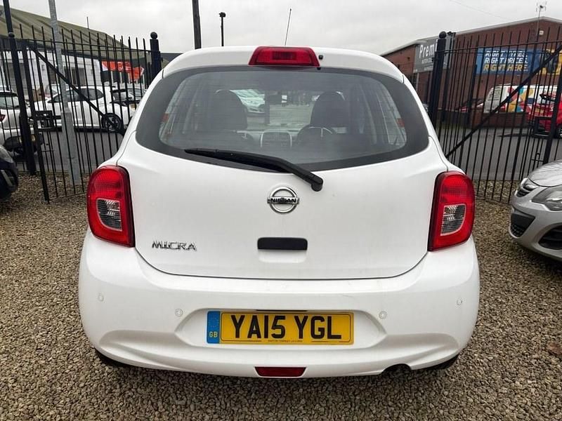 Used Nissan Micra Visia 80 HP (58 kW) 2015 White Hatchback