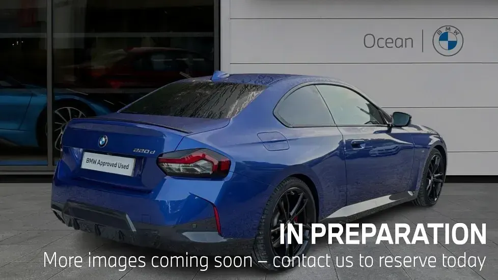 Used BMW 220 M Sport 188 HP (138 kW) 2022 Blue Coupe