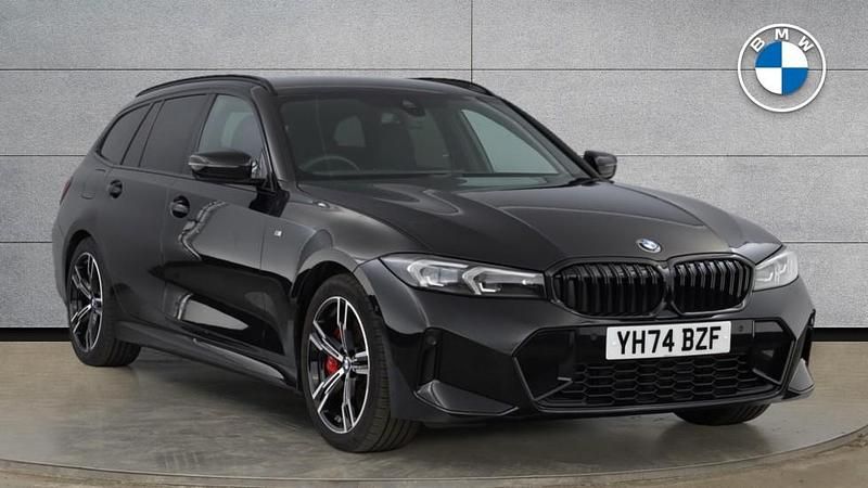 Black Used 2024 BMW 320 M Sport Estate | £38,000 - Image 1/4