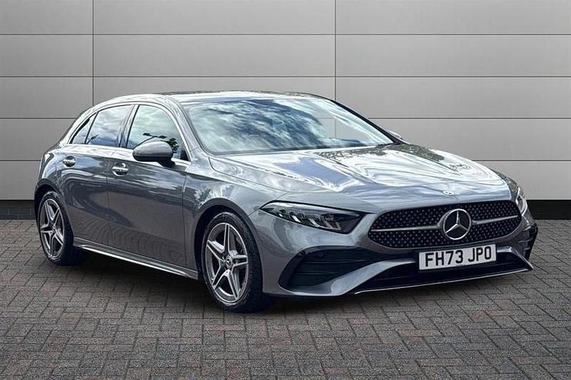 Mountain grey Used 2024 Mercedes A200 Executive Hatchback | £23,495 (Fair price) - Image 1/4