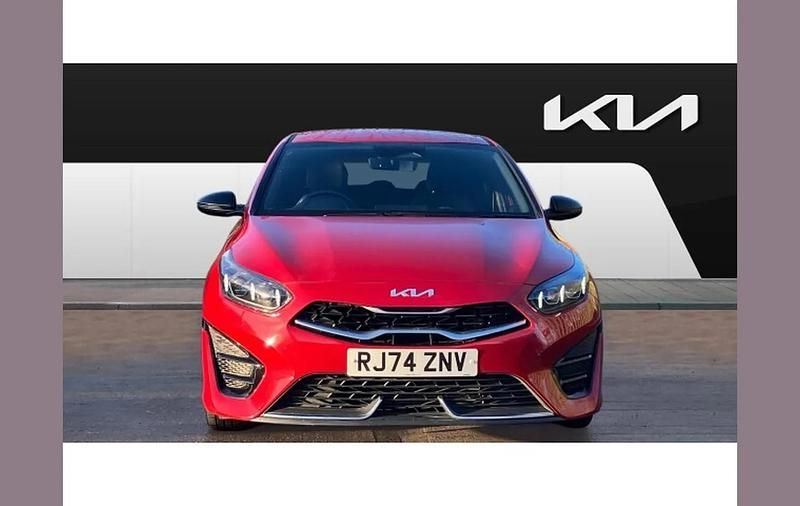 Used Kia Ceed GT-Line 140 HP (102 kW) 2024 Red Hatchback