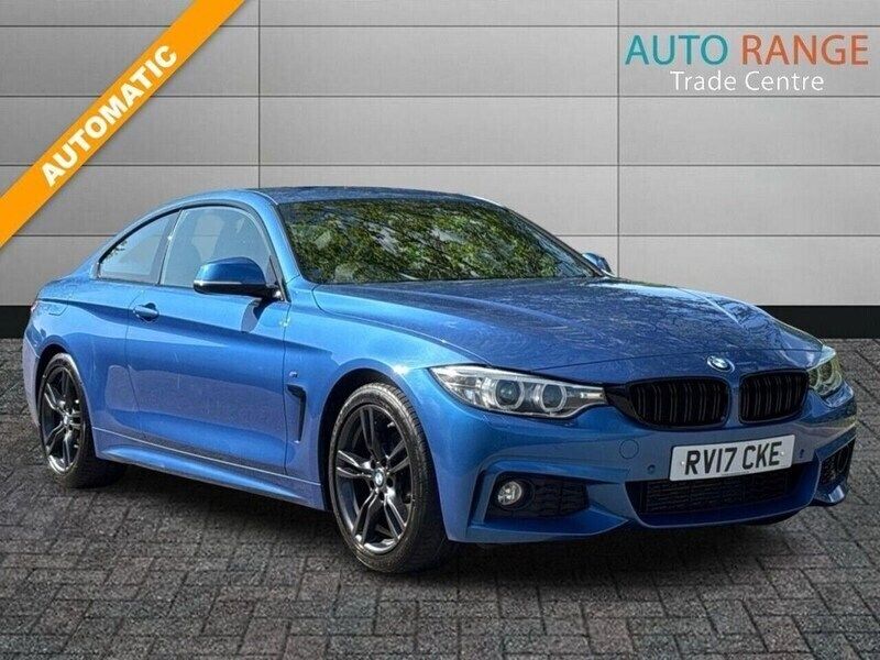 Blue Used 2017 BMW 420 M Sport Coupe | £11,991 (Fair price) - Image 1/4